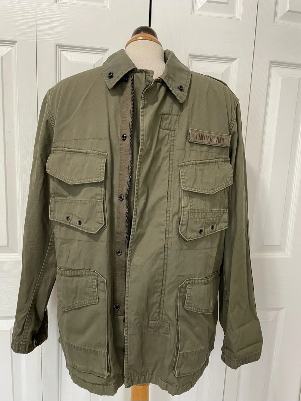 Timberland Men's Olive Green Field Jacket - Picture 16 of 16